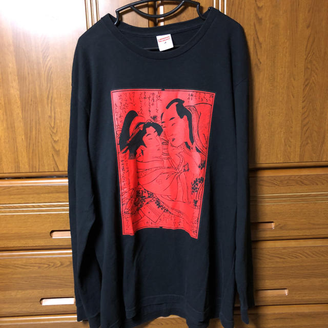 supreme sasquatchfabrix tシャツ ロンt 春画 XL 黒-