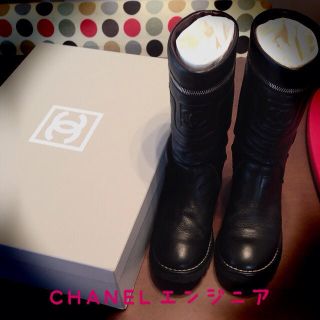 シャネル(CHANEL)のCHANEL☆エンジニア（お取り置き）☆(ブーツ)