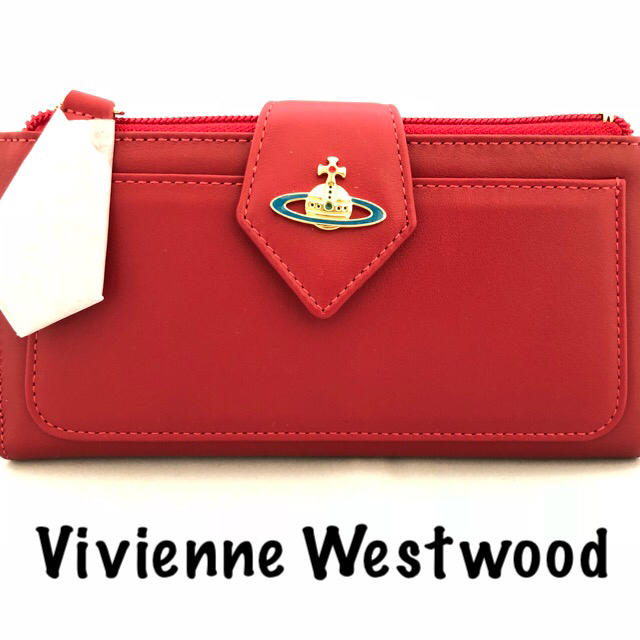 Vivienne Westwood(ヴィヴィアンウエストウッド)の新品★ヴィヴィアンウエストウッド 財布 赤 本革 レディースのファッション小物(財布)の商品写真