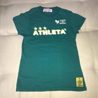 アスレタ(ATHLETA)のアスレタ Tシャツ グリーン レディース Mサイズ(Tシャツ(半袖/袖なし))