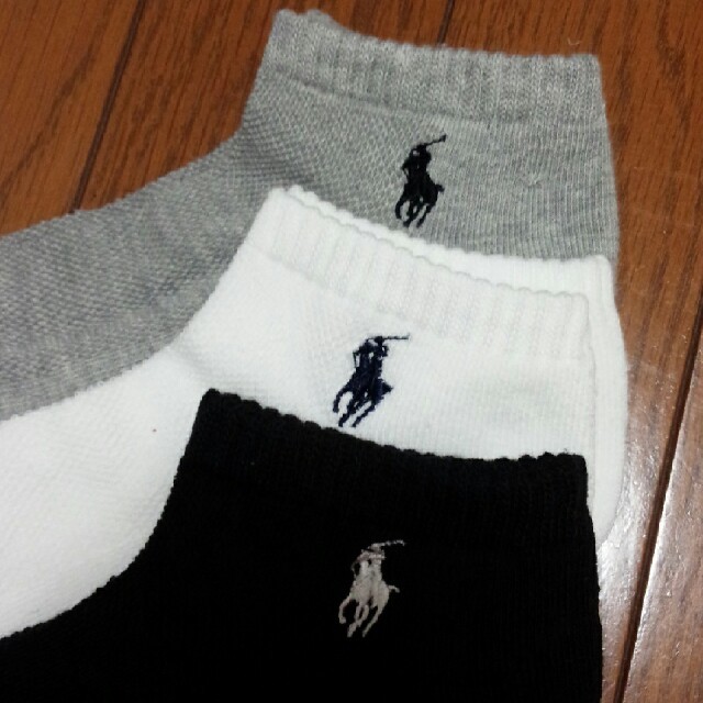 Ralph Lauren(ラルフローレン)の大人気♡ラルフローレン靴下３足セット レディースのレッグウェア(ソックス)の商品写真