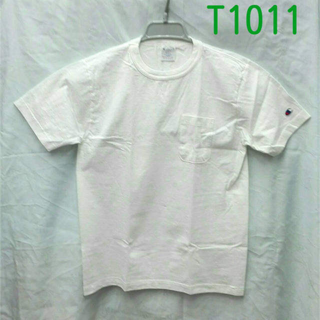 Champion(チャンピオン)の★チャンピオン★T1011★ポケット付Tシャツ★ホワイト★S★ レディースのトップス(Tシャツ(半袖/袖なし))の商品写真