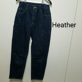 ヘザー(heather)のHeather デニム(デニム/ジーンズ)