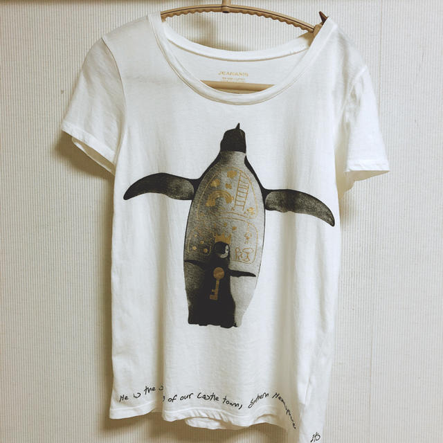 JEANASIS(ジーナシス)のJEANASIS プリントTシャツ レディースのトップス(Tシャツ(半袖/袖なし))の商品写真