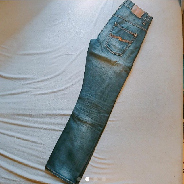 Nudie Jeans(ヌーディジーンズ)のnudie jeans ダメージ加工　30インチ メンズのパンツ(デニム/ジーンズ)の商品写真