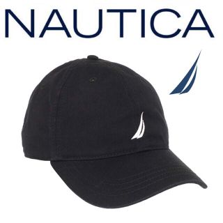 ノーティカ(NAUTICA)のnautica キャップ 黒 タグ付き(キャップ)