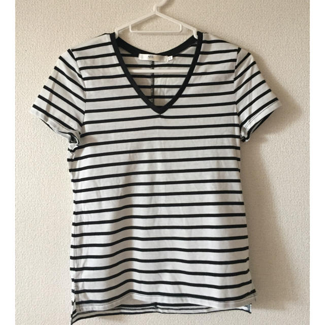 AZUL by moussy(アズールバイマウジー)のボーダーTシャツ♡AZUL レディースのトップス(Tシャツ(半袖/袖なし))の商品写真