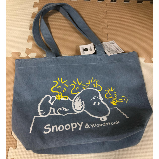 SNOOPY(スヌーピー)のスヌーピー デニムトートバック レディースのバッグ(トートバッグ)の商品写真