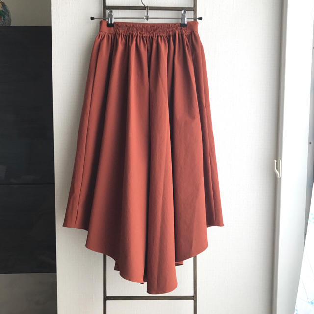 ■美品◆アーバンリサーチロッソ◆エコレザーフレアスカート