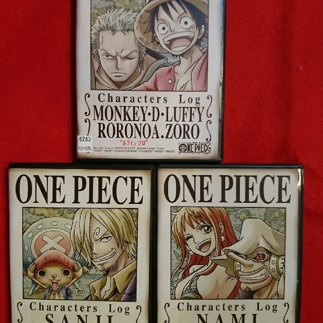 ワンピース レンタル落ちdvd 【 3本セット売り 】の通販 by micky's