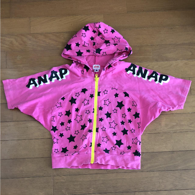 ANAP Kids(アナップキッズ)のANAP kids   サイズ120   パーカー キッズ/ベビー/マタニティのキッズ服女の子用(90cm~)(ジャケット/上着)の商品写真