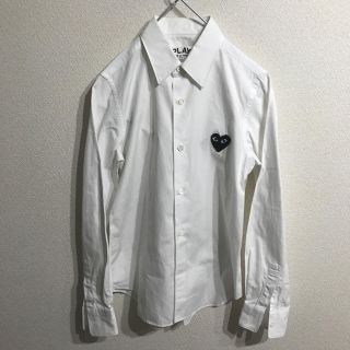 コムデギャルソン(COMME des GARCONS)のPLAY COMME des GARCONS シャツ  XS プレイ ギャルソン(シャツ/ブラウス(長袖/七分))