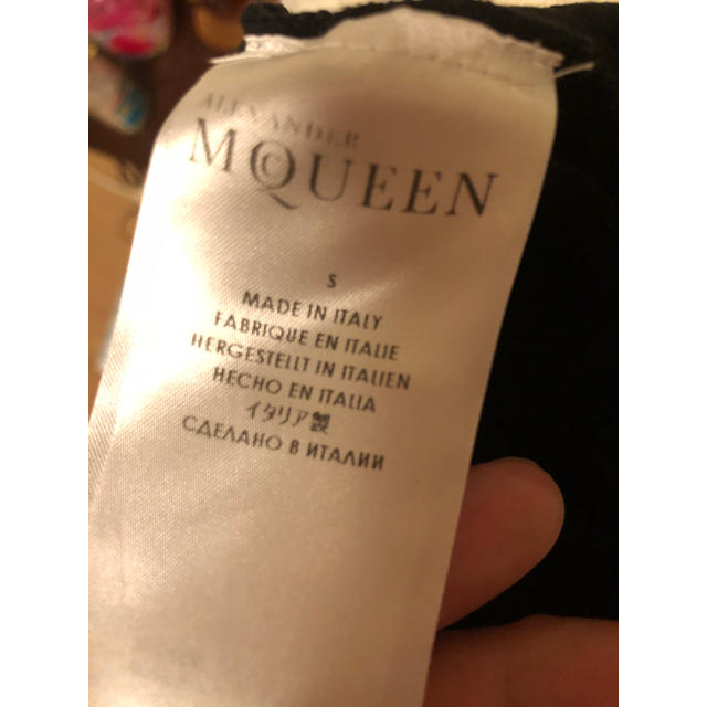 Alexander McQueen(アレキサンダーマックイーン)の【アレキサンダーマックイーン】バーニーズニューヨーク購入品 メンズのトップス(Tシャツ/カットソー(半袖/袖なし))の商品写真