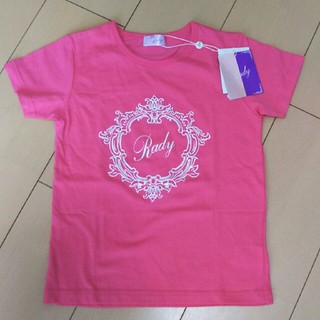 レディー(Rady)のrady 新品 フレームrady ちびrady トップス Ｍサイズ ピンク (Tシャツ/カットソー)