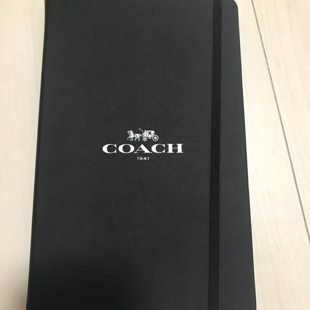 COACH(コーチ)のCOACH ノート インテリア/住まい/日用品の文房具(ノート/メモ帳/ふせん)の商品写真