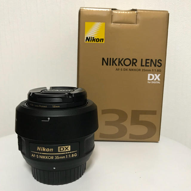 美品 Nikon 35mm f1.8G NIKKOR 単焦点レンズ