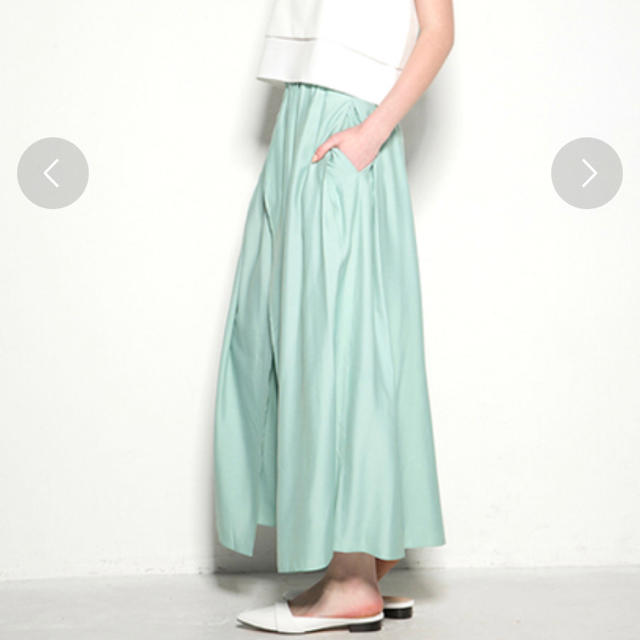 STUNNING LURE(スタニングルアー)のPalinkA スカート風ギャザーワイド2WAYパンツ レディースのスカート(ロングスカート)の商品写真