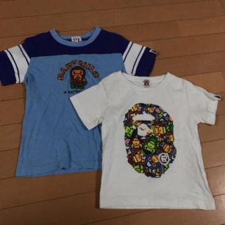 アベイシングエイプ(A BATHING APE)のベイプキッズ110.120(Tシャツ/カットソー)