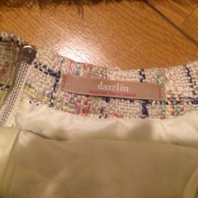 dazzlin(ダズリン)のツイードフレアスカート レディースのスカート(ミニスカート)の商品写真
