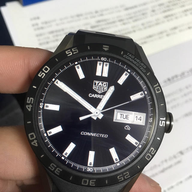 TAG Heuer(タグホイヤー)のタグホイヤーコネクテッド メンズの時計(腕時計(デジタル))の商品写真