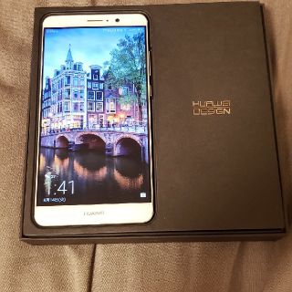 (値下げ)Huawei mate9 シルバー(スマートフォン本体)