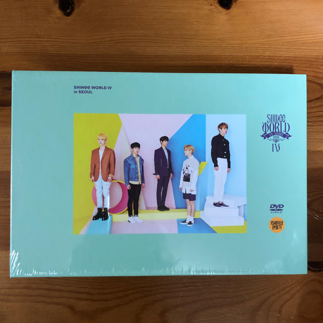 ［新品未開封］SHINee  WORLD  Ⅳ  in  SEOUL  DVD