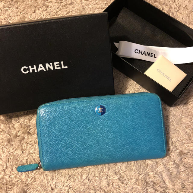 CHANEL(シャネル)の💛日本未発売品💛CHANELシャネル♡長財布♡ココマーク♡キャビアスキン レディースのファッション小物(財布)の商品写真