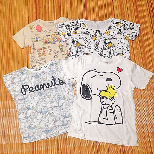 Snoopy Tシャツ4枚セットスヌーピー ビーグル 犬の通販 By Mint Skin Salonプロフ読んで下さい スヌーピーならラクマ