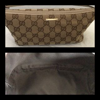 グッチ(Gucci)のGUCCI ポーチ  化粧ポーチ  鞄(ポーチ)