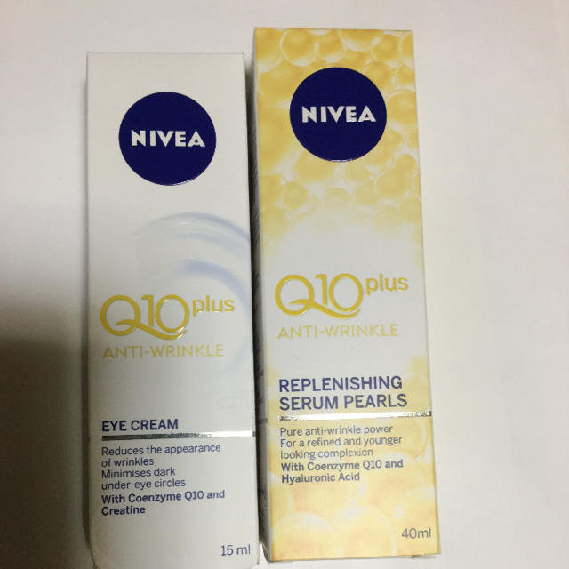 ニベア(ニベア)の【NIVEA ニベア】日本未発売 Q10プラス アンチリンクル2点セット コスメ/美容のスキンケア/基礎化粧品(美容液)の商品写真