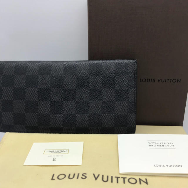 LOUIS VUITTON ダミエ ポルトフォイユブラザ 長財布