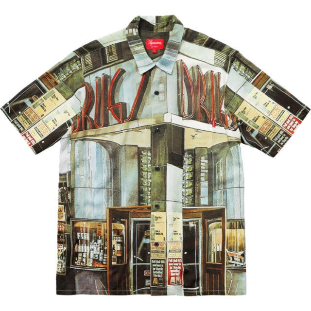 supreme drugs rayon shirt