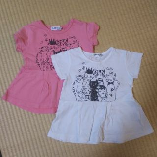 ベベ(BeBe)のSAKI様☆BEBE☆100サイズTシャツ2枚＋ミニーちゃんロンT(Tシャツ/カットソー)