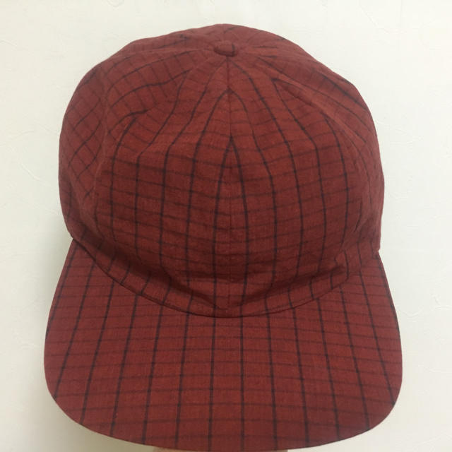 SUNSEA(サンシー)のsunsea サンシー BRICK CHECK CAP 新品未使用 タグ付 メンズの帽子(キャップ)の商品写真