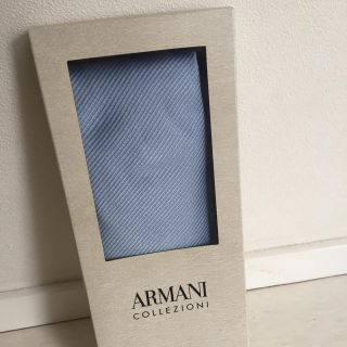 アルマーニ コレツィオーニ(ARMANI COLLEZIONI)のARMANI 未使用 ネクタイ サックス(ネクタイ)