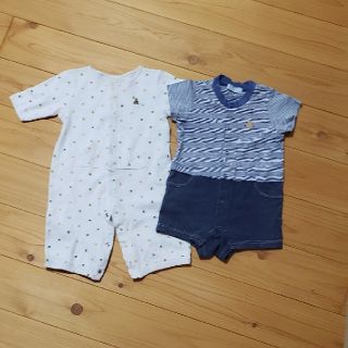 ベビーギャップ(babyGAP)の11.長袖カバーオール 60(カバーオール)