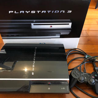 プレイステーション3(PlayStation3)のPS3 初期型 日本製 CECHA 60GB FW3.15(家庭用ゲーム機本体)