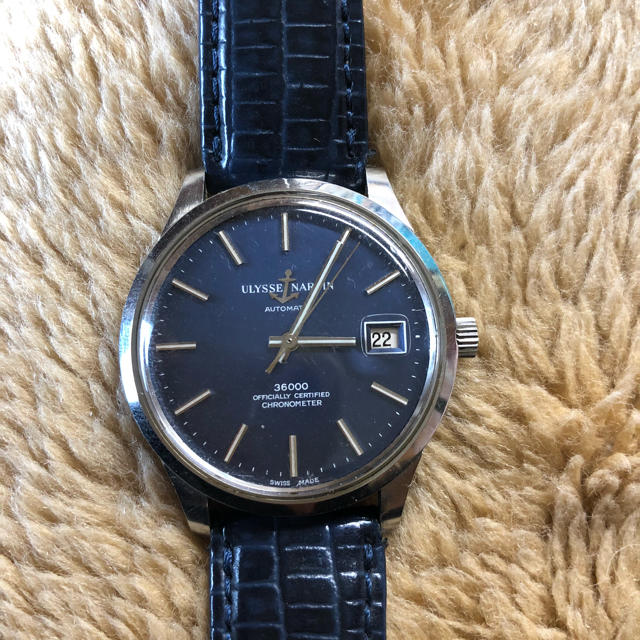 ULYSSE NARDIN 超希少!ユリスナルダンオートマチック☆ ラクマ