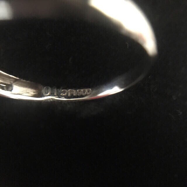 専用です PT900 ♡ シェイプダイヤモンドリング レディースのアクセサリー(リング(指輪))の商品写真