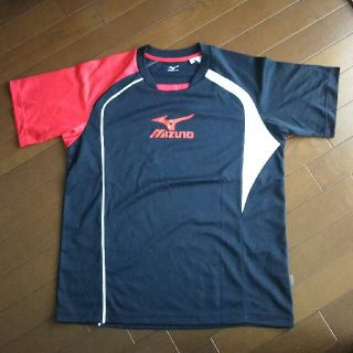 ミズノ(MIZUNO)の極美品 ミズノ Tシャツ ブラック(Tシャツ/カットソー(半袖/袖なし))