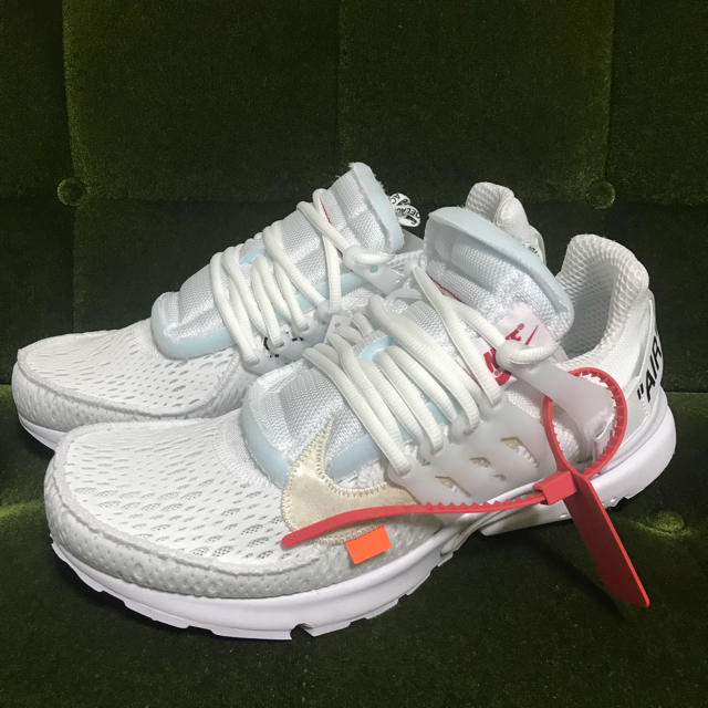 靴/シューズnike off white presto プレスト 28 10 オフホワイト