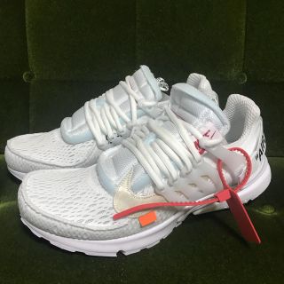 ナイキ(NIKE)のnike off white presto プレスト 28 10 オフホワイト(スニーカー)