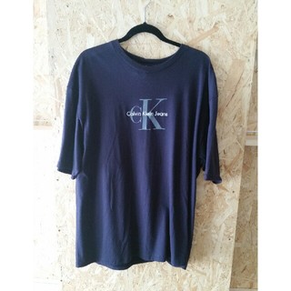 Calvin Klein 半袖 Tシャツ XL 黒 CKロゴ 正規品 ハワイ