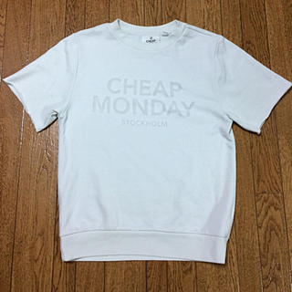 チープマンデー(CHEAP MONDAY)のCHEAP MONDAY 半袖スウェット☆Tシャツ(Tシャツ(半袖/袖なし))