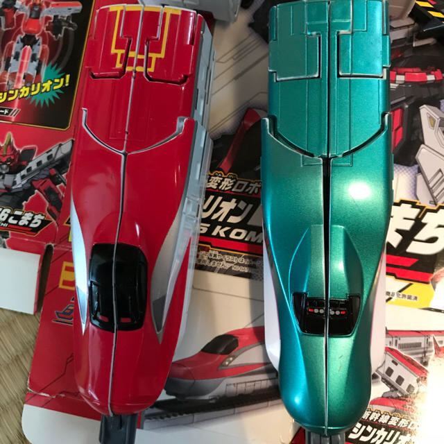 Takara Tomy(タカラトミー)のシンカリオン こまち はやぶさ キッズ/ベビー/マタニティのおもちゃ(電車のおもちゃ/車)の商品写真