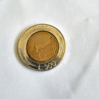 外国旧貨幣硬貨コイン　イタリアリラ(貨幣)