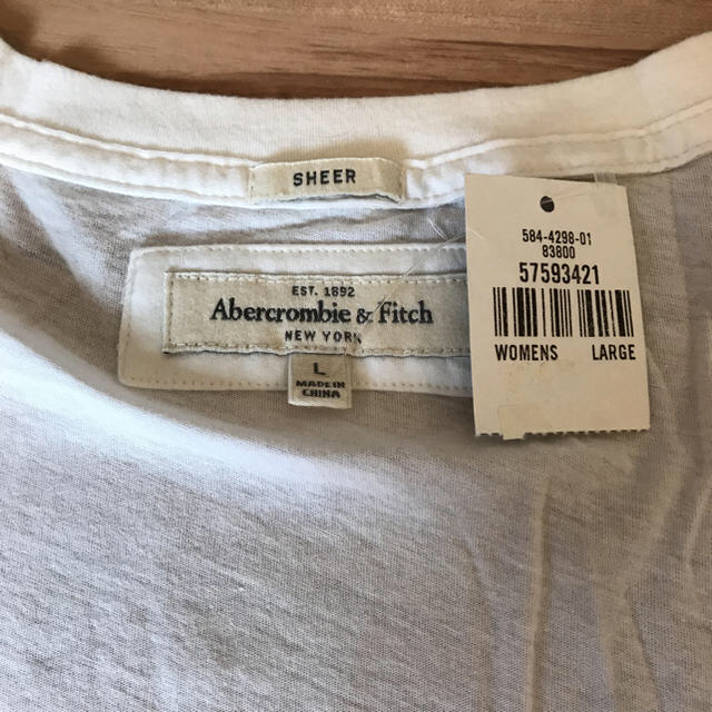 Abercrombie&Fitch(アバクロンビーアンドフィッチ)の[新品]アバクロ ビッグT レディースのトップス(Tシャツ(半袖/袖なし))の商品写真