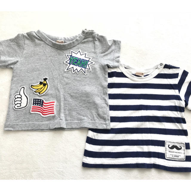 petit main(プティマイン)の専用♡♦︎値下げしました♦︎petit main 80センチ  男の子 キッズ/ベビー/マタニティのベビー服(~85cm)(Ｔシャツ)の商品写真