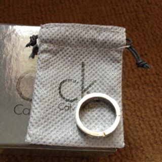 カルバンクライン(Calvin Klein)のステンレス ck リング💍(リング(指輪))