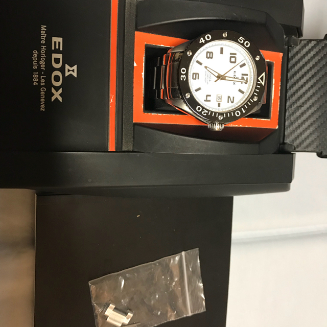 EDOX(エドックス)のedox クラスワンオートマチック 美品  今日だけ メンズの時計(腕時計(アナログ))の商品写真